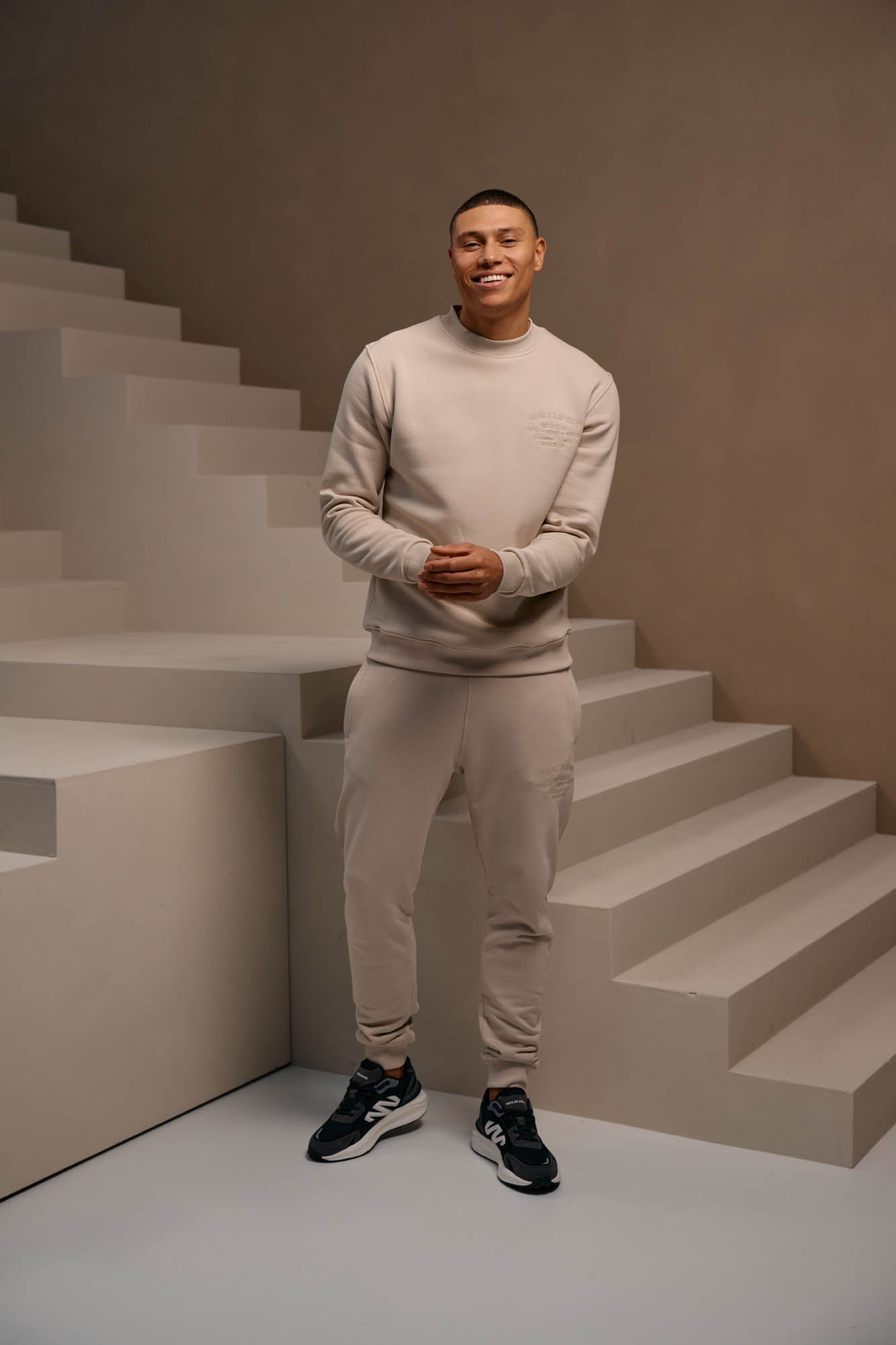 Malelions Men Permanent Vacation Sweatpants | Light Taupe