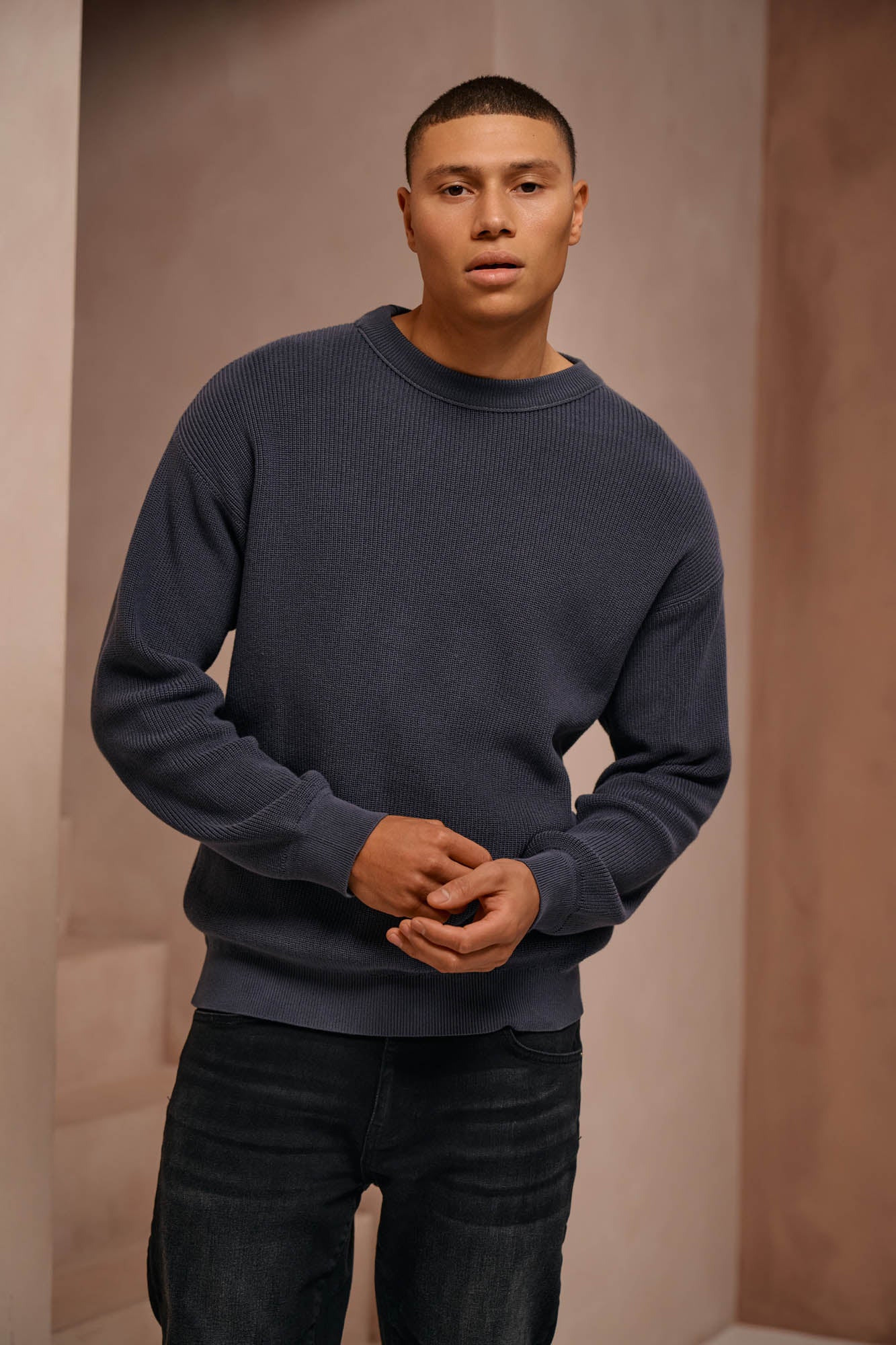 Malelions Men Heavyweight Knitted Sweater | Antra