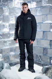 Malelions Men Ski Polar Pants | Black