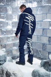 Malelions Men Ski Polar Pants | Navy