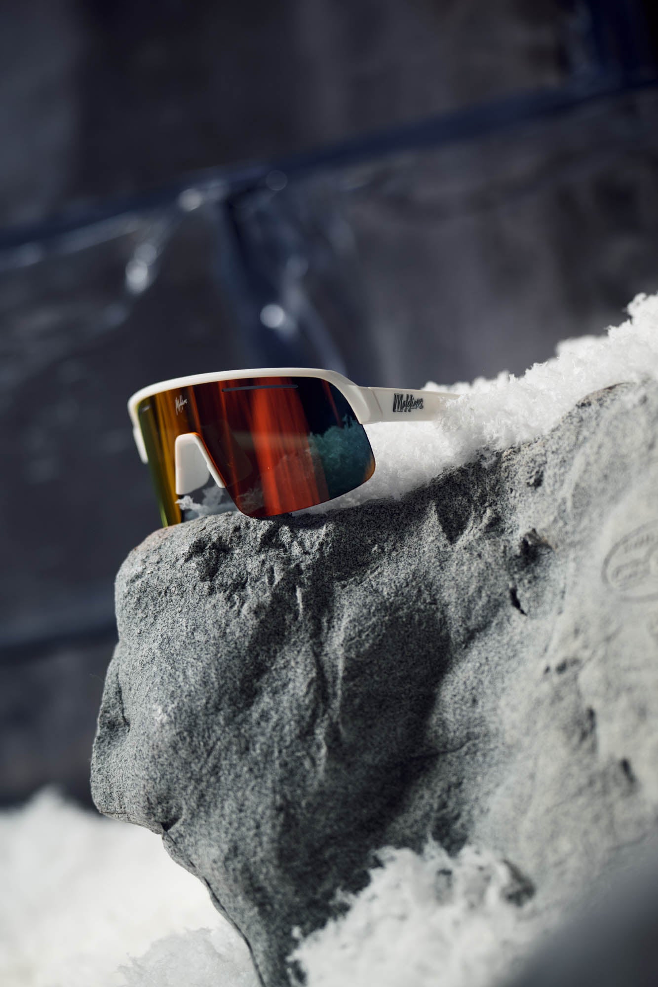 Malelions Sport Running Sunglasses | White