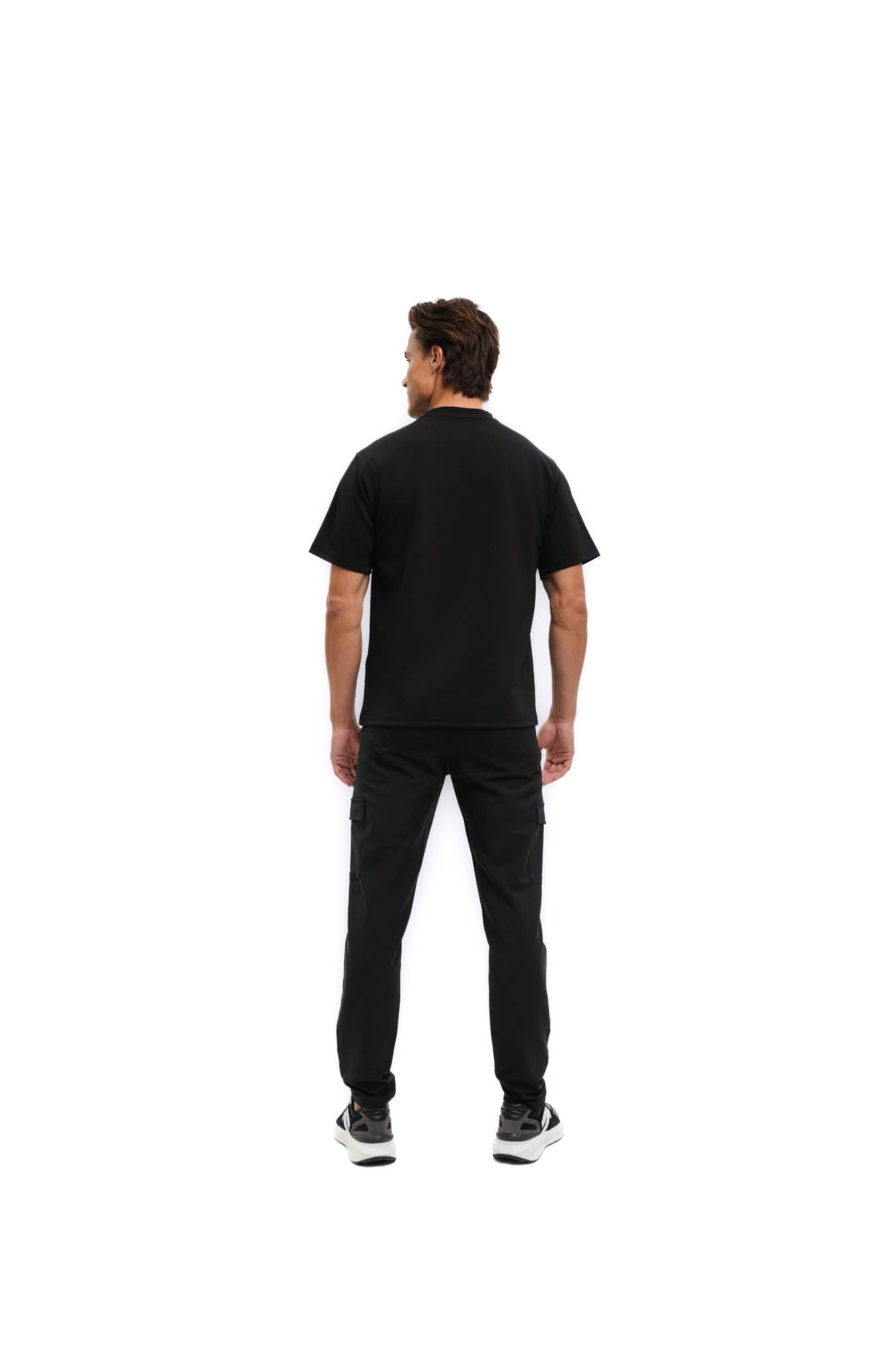 Malelions Men Cargo Chino | Black