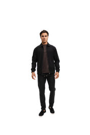 Malelions Men Technical Zip Jacket | Black
