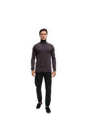 Malelions Men Knitted Turtleneck | Mulch Brown