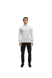 Malelions Men Knitted Turtleneck | Ocean Grey