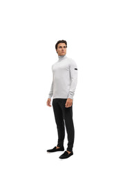 Malelions Men Knitted Turtleneck | Ocean Grey