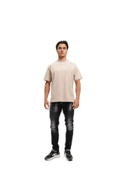 Malelions Men Achieving Dreams T-Shirt | Sand