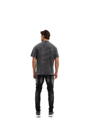 Malelions Men Slim Regular Jeans | Black
