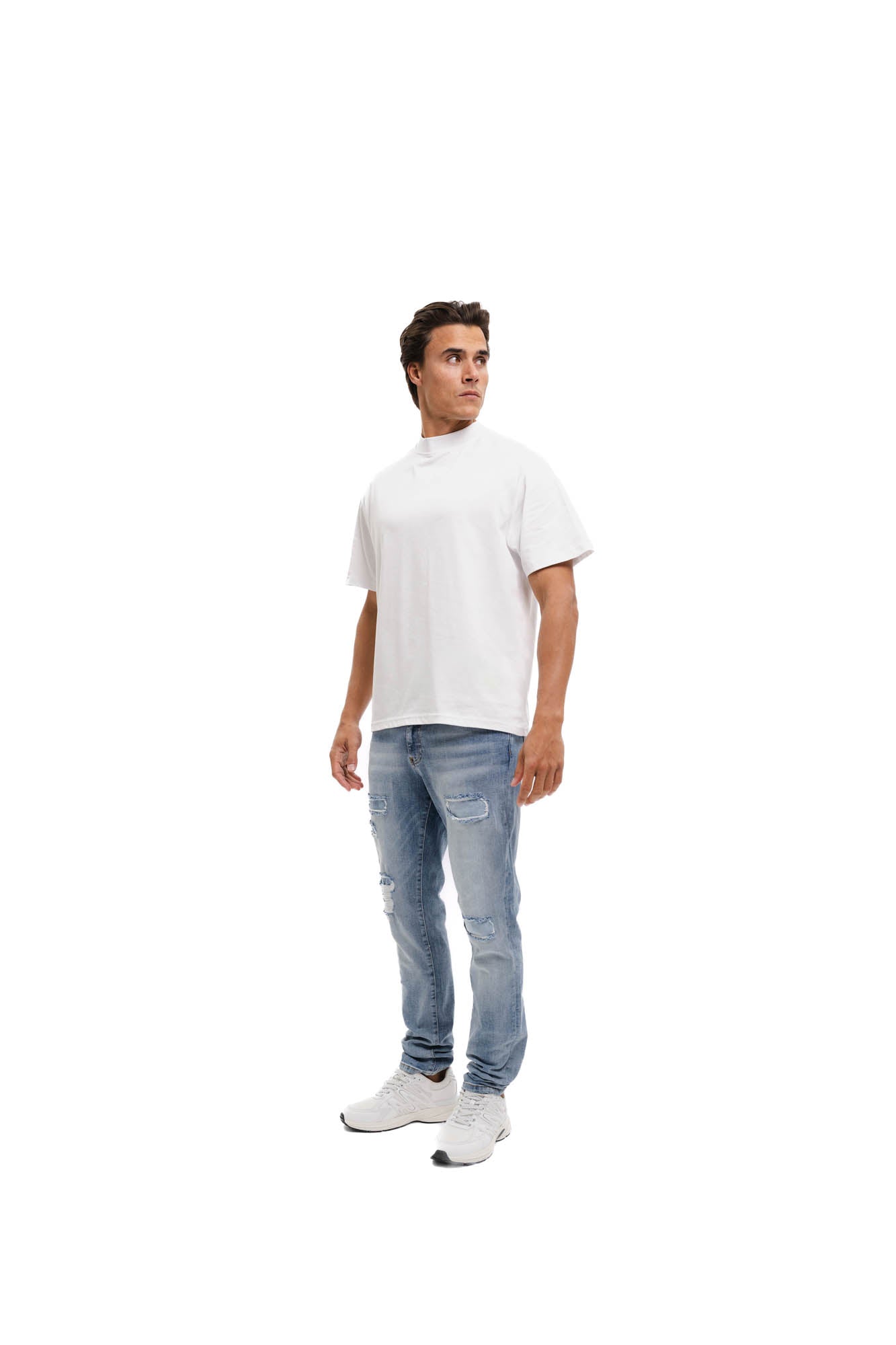 Malelions Men Slim Regular Jeans | Blue