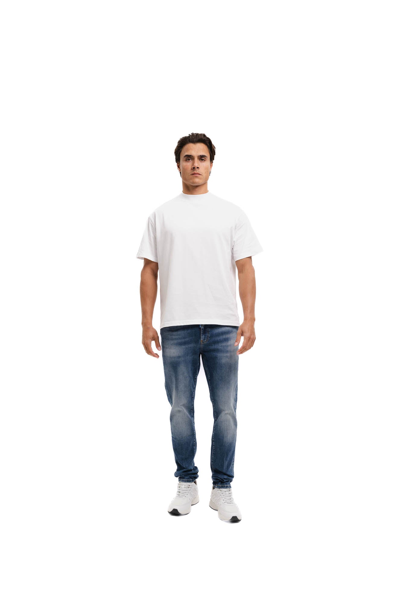 Malelions Men Slim Regular Jeans | Dark Blue