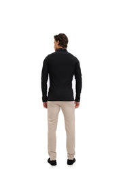 Malelions Men Low Top Signature Loafers | Black