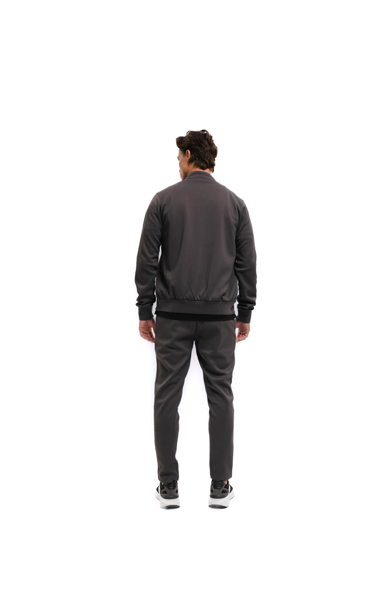 Malelions Men Pique Zip Vest | Mulch Brown