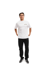 Malelions Men Grand Prix T-Shirt | White