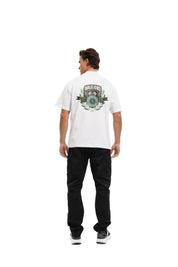 Malelions Men Grand Prix T-Shirt | White