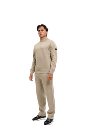 Malelions Herren-Strickhose mit geradem Schnitt | Beige