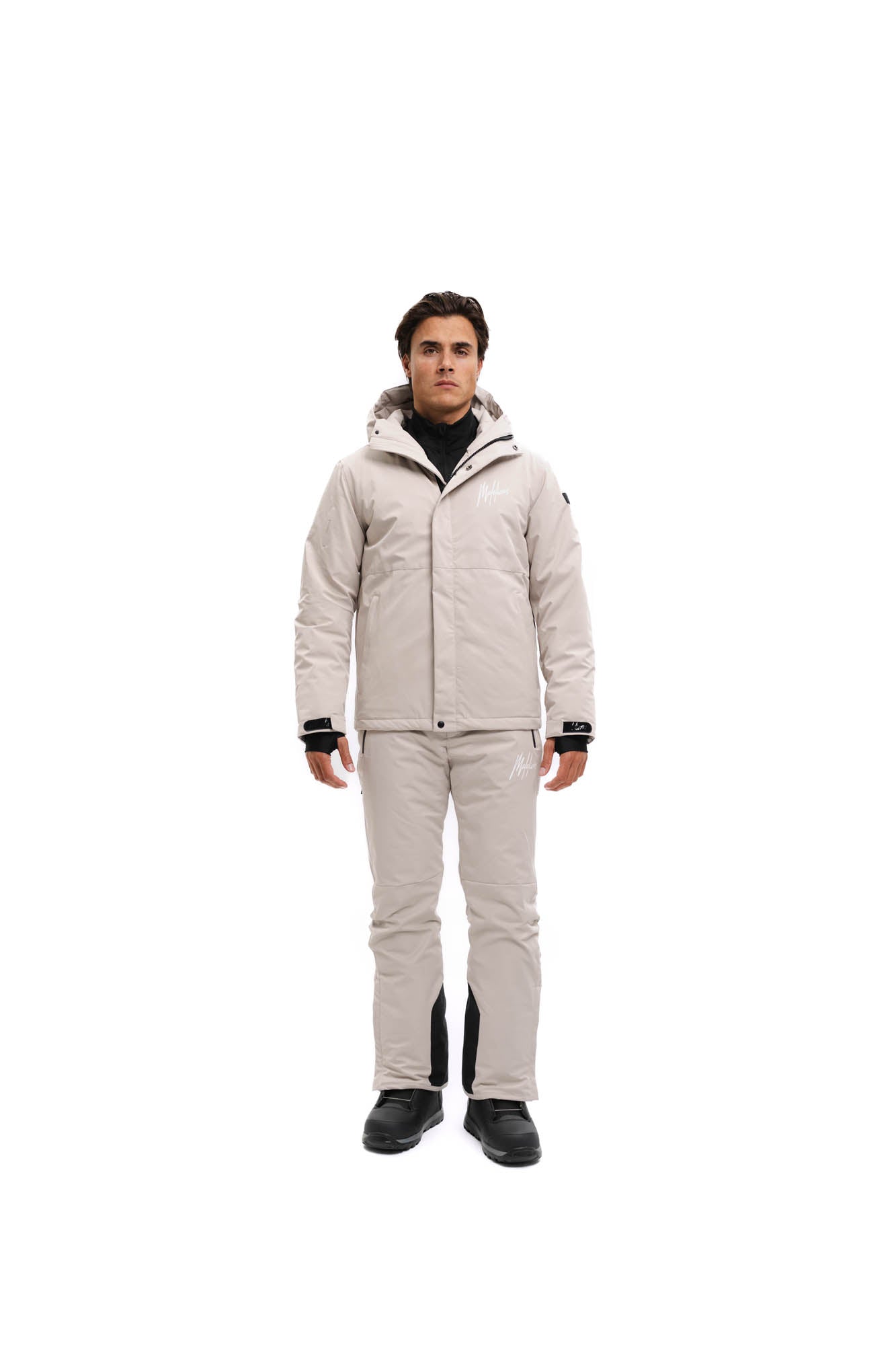 Malelions Men Ski Mogul Pants | Cream