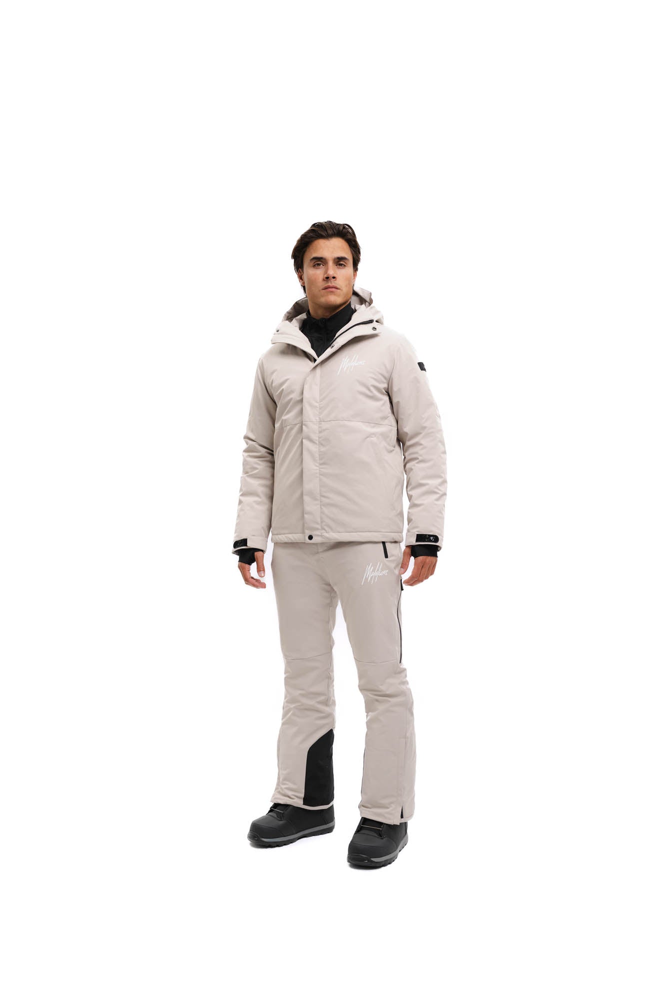 Malelions Men Ski Mogul Pants | Cream