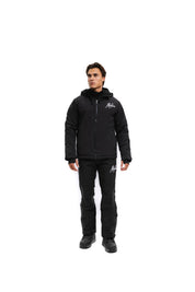 Malelions Men Ski Polar Jacket | Black