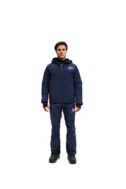 Malelions Men Ski Polar Jacket | Navy
