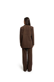 Malelions Women Social Club Pantalon | Chocolate