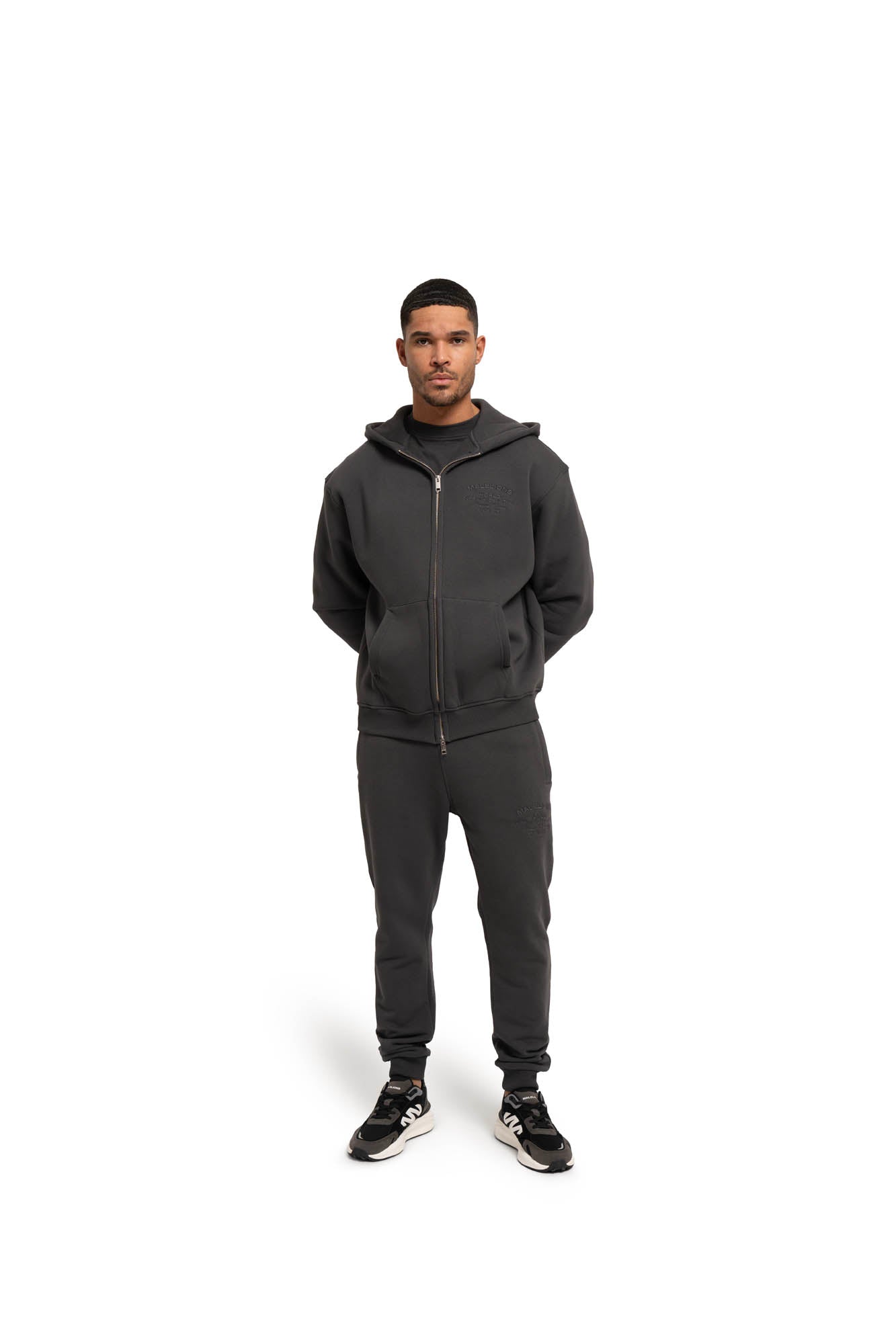 Malelions Men Permanent Vacation Zip Hoodie | Antra