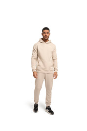 Malelions Men Permanent Vacation Hoodie | Light Taupe