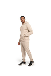 Malelions Men Permanent Vacation Hoodie | Light Taupe