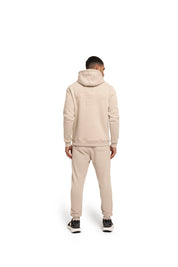 Malelions Men Permanent Vacation Hoodie | Light Taupe