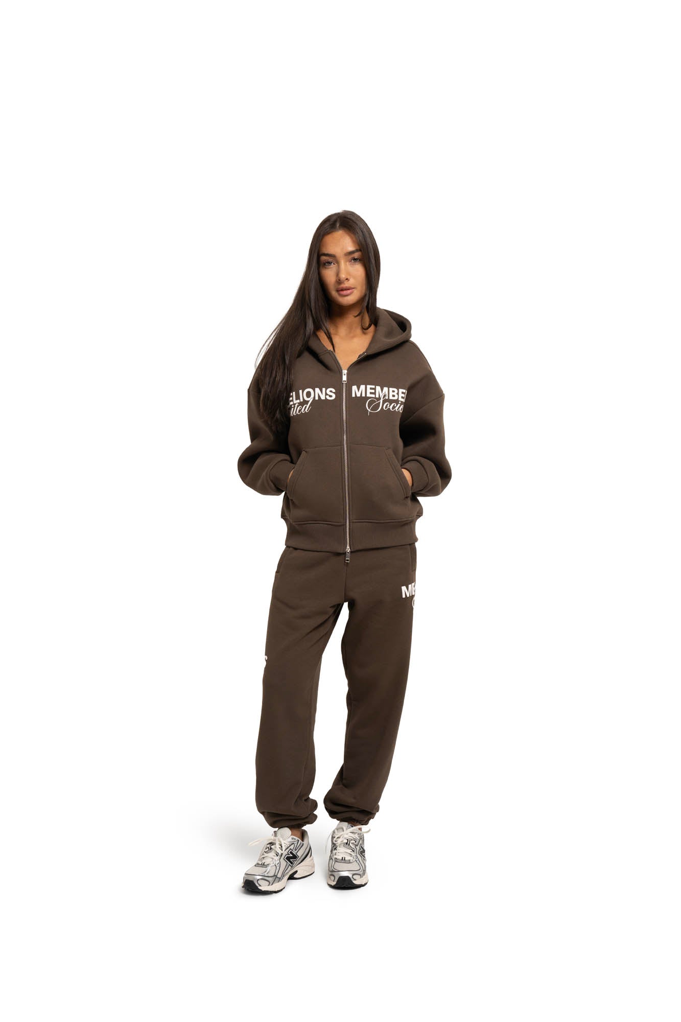 Malelions Women Members Society Sweatpants | Chocolate