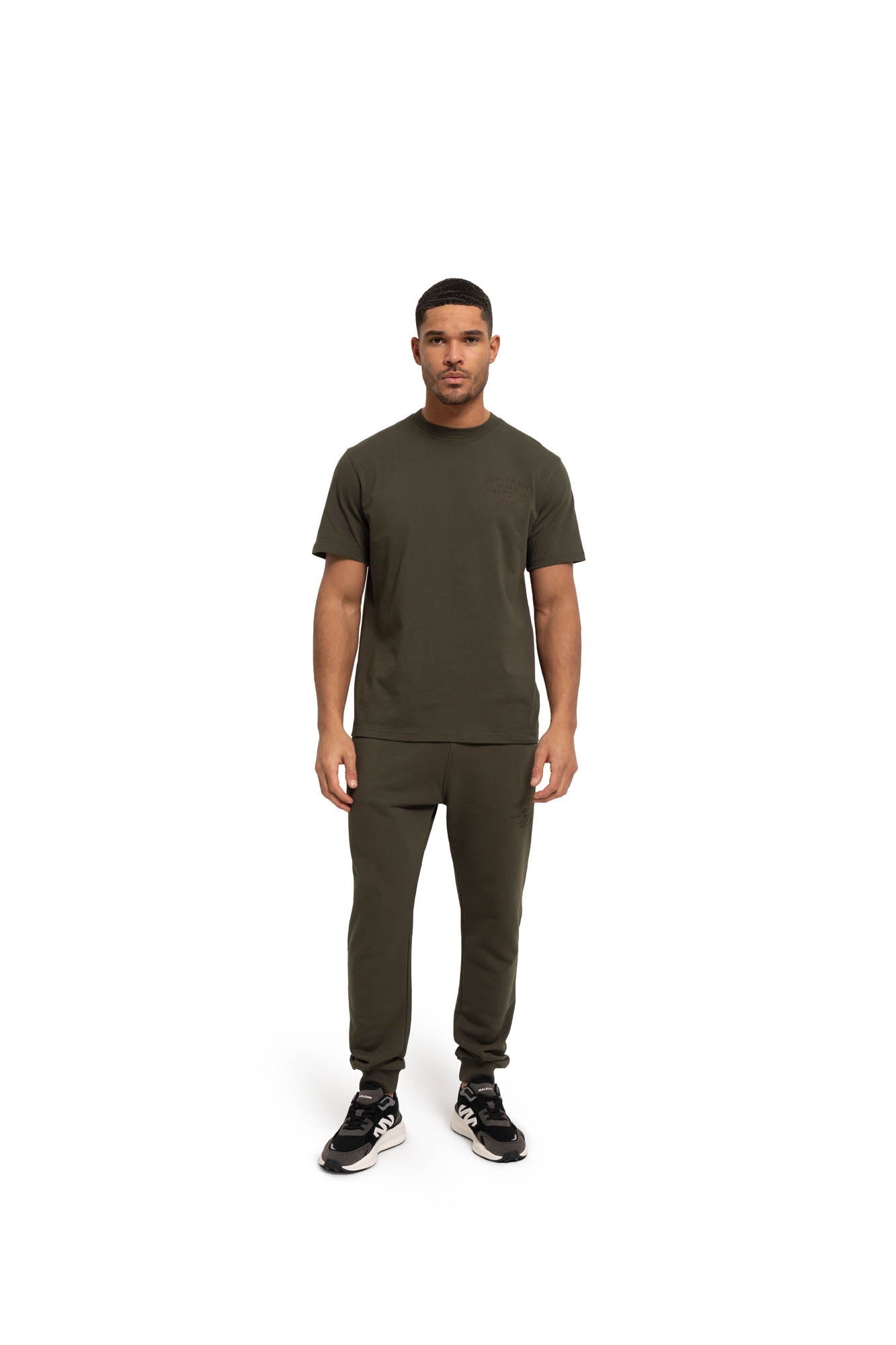 Malelions Men Permanent Vacation T-Shirt | Vintage Green