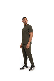 Malelions Men Permanent Vacation T-Shirt | Vintage Green