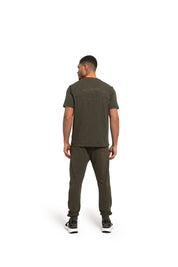 Malelions Men Permanent Vacation T-Shirt | Vintage Green