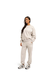 Malelions Women Members Society Sweatpants | Grey Melange