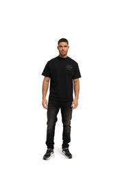 Malelions Men Social Club T-Shirt | Black
