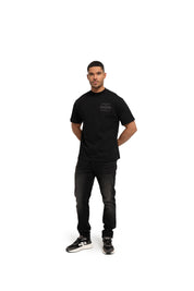 Malelions Men Social Club T-Shirt | Black
