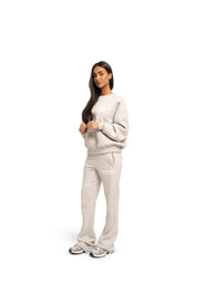 Malelions Women Members Society Sweater | Grey Melange