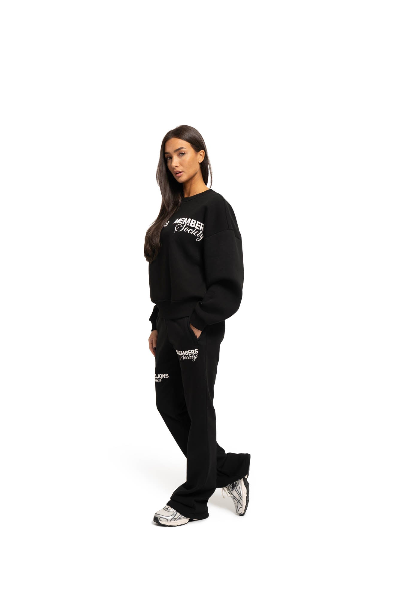 Malelions Women Members Society Flared Sweatpants | Black