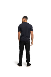 Malelions Men Knitted T-Shirt | Navy