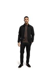 Malelions Men Technical Zip Jacket | Black