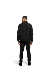 Malelions Men Technical Zip Jacket | Black