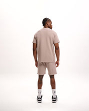 Malelions Men Signature Waffle T-Shirt | Taupe