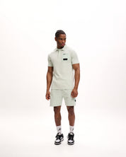 Malelions Men Pocket Polo | Pale Aqua