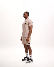 Malelions Men Pocket Polo | Taupe