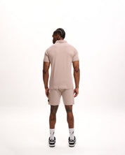 Malelions Men Pocket Polo | Taupe