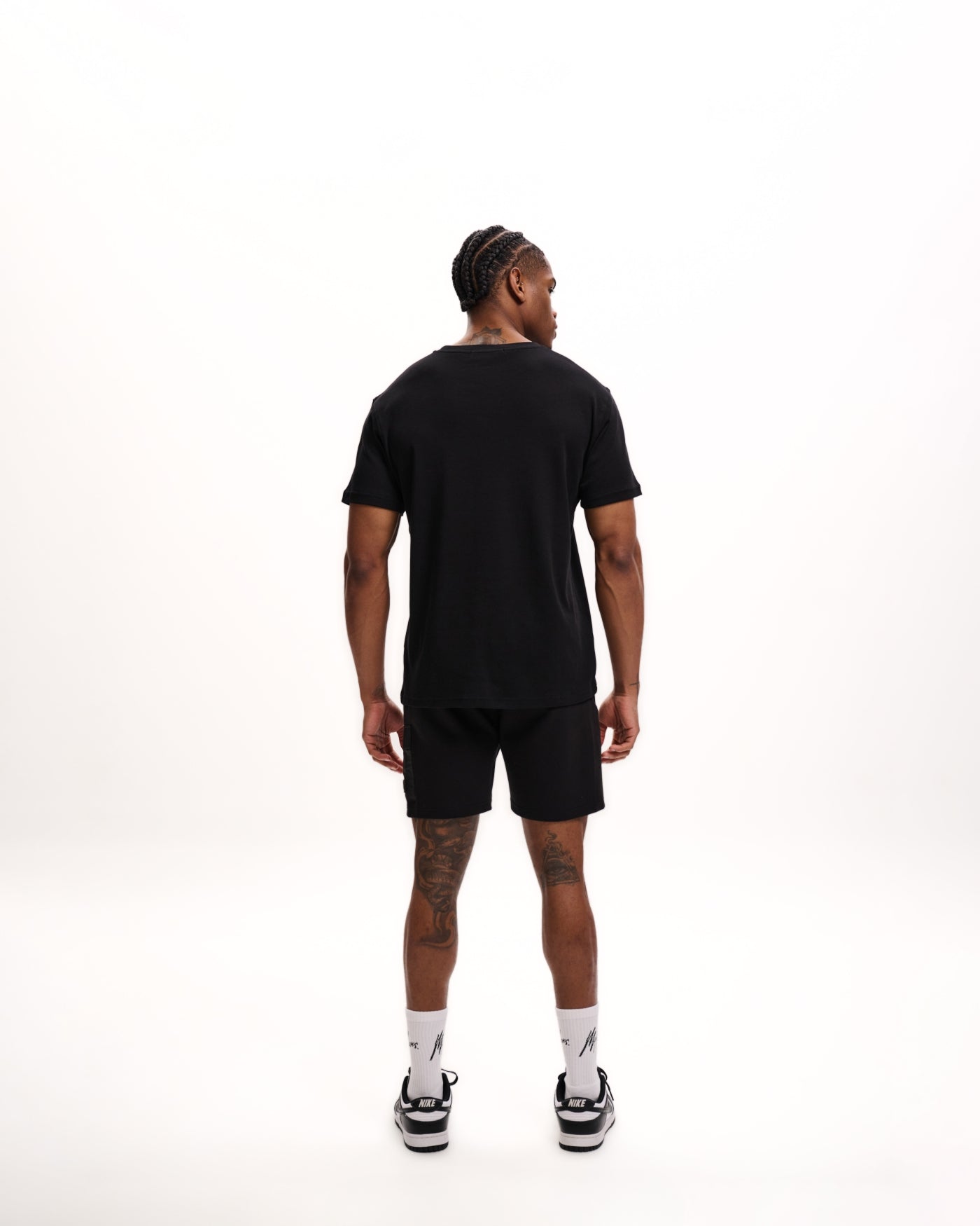 Malelions Men Pocket T-Shirt | Black