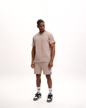 Malelions Men Signature Waffle T-Shirt | Taupe