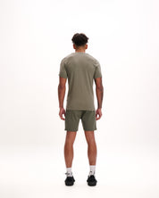 Malelions Sport Warming-Up Shorts | Army/Off-white