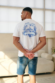 Malelions Men Dolce Vita T-Shirt | White