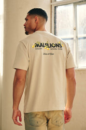 Malelions Men Limone Di Capri T-Shirt | Light Taupe