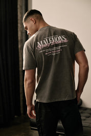 Malelions Men Sipping Limoncello T-Shirt | Acid Wash